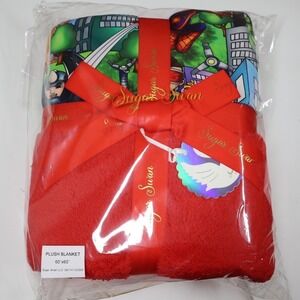 Sugar Swan Spidey Bamboo Plush 60x60 Blanket